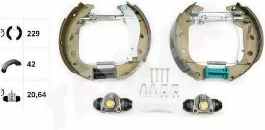 Set Plăcuțe de frână Fiat Albea 178 Ate 03052078203