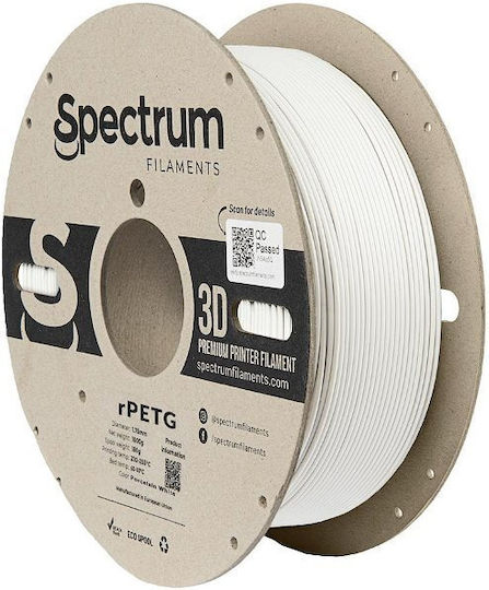 Spectrum Rpetg 1.75mm Porcelain White Ral 280 93 05 1kg Filament