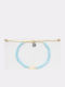 Synchronia Fußarmband Hellblau 20cm