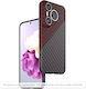 Techsuit Carbon Back Cover Πλαστικό Κόκκινο (Ho...