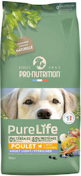 Flatazor Pure Life 12kg Dry Food Grain-Free & Gluten-Free for Adult Neutered Dogs with Duck, Fish, Chicken, Vegetables, Turkey, Pork and Tuna