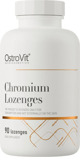 OstroVit Chromium 90 подезични таблетки Fruit Mix