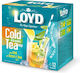 Loyd Cold Infusion Tea Μέντα Λεμόνι Lime 12 Πυραμίδες X 2.5gr 30gr