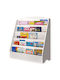 Bibliotecă Etaj Lemn Alb 80x30x80cm