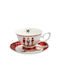 Fylliana Christmas Mug Ceramic White L13xW7cm.