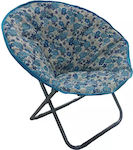 Lounger-Armchair Beach Aluminium Blue Waterproof