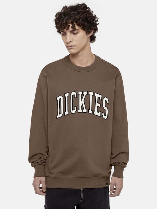 Dickies Мъжки Суитшърт Кафяв