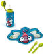 Oops Set de hrănire din Plastic Multicolor 4buc