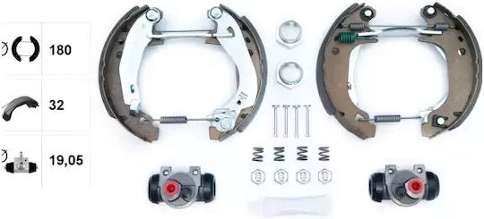 Set placute frana Citroen Saxo S0 S1 Ate 03042016193