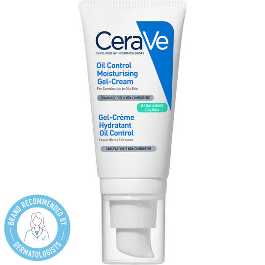 CeraVe Oil Control Ενυδατικό & Ρυθμιστικό Gel Προσώπου Ημέρας με Υαλουρονικό Οξύ & Νιασιναμίδη 52ml