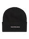 Beanie Unisex Beanie Knitted in Black color
