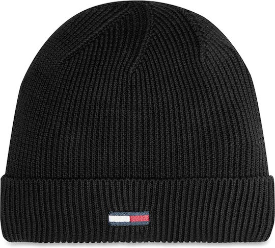 Beanie Ανδρικός Σκούφος Πλεκτός σε Μαύρο χρώμα