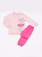 Trax Kids Pyjamas Winter Cotton Pink