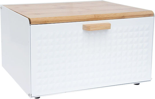 Krisberg Bread Box Inox Gray 23.5x35.5x21cm