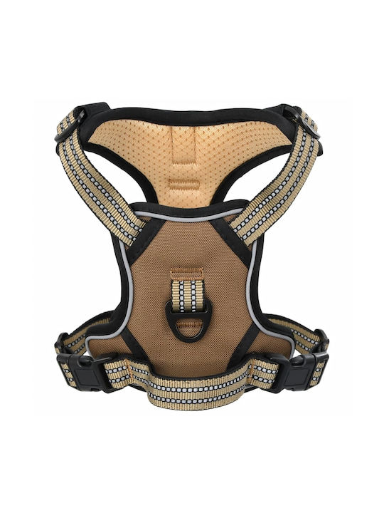 vidaXL Dog Harness Brown Small 4013362