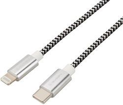 Gogen Usb-c Lightning Cable 2m Braided Usbc8p200mm24 Silver Gogen Usb-c Lightning Cable 2m Braided Usbc8p200mm24 Silver
