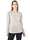 Access Women's Blouse Long Sleeve Beige