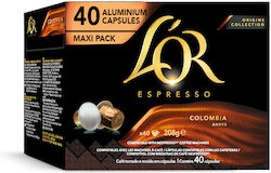 L'Or Kapseln Espresso Colombia Kompatibel mit M...