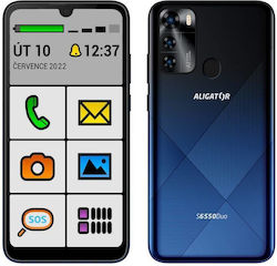 Aligator S6550 Senior Dual SIM (8GB/128GB) Albastru