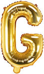 Balloon Foil Letter G Gold 35cm