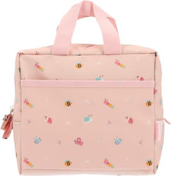 Tutete Hand Lunch Bag Pink 18.5x9x24cm