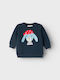 Name It Kinder Sweatshirt Blau