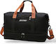 FlyNow Sack Voyage 32lt Black Fabric L46xW25xH28cm
