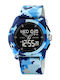 Skmei Analog/Digital Men's Watch 47mm Battery with Rubber Strap Army Blue