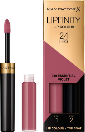 Max Factor Lipfinity Υγρό Κραγιόν Essential Violet 2.3ml 4.2gr