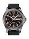 Swiss Military by Chrono Watch Chronograph Battery with Black Rubber Strap