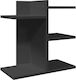 Wooden Pencil Holder in Black Color 1pcs 21.5x42x42cm