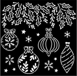 Stamperia Stencil Designs Christmas