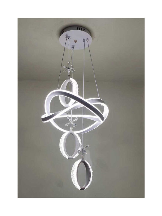 2146 Pendant Light LED with Warm to Cool White Light Gray