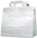 Next Χάρτινη Τσάντα για Δώρο Λευκή 25εκ. 50τμχ
