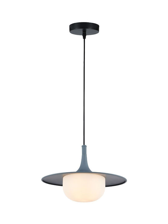 Viokef Pendant Light Single-Light Gray