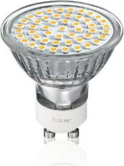 Fos me Λάμπα LED 3W για Ντουί GU10 και Σχήμα PAR16 Φυσικό Λευκό