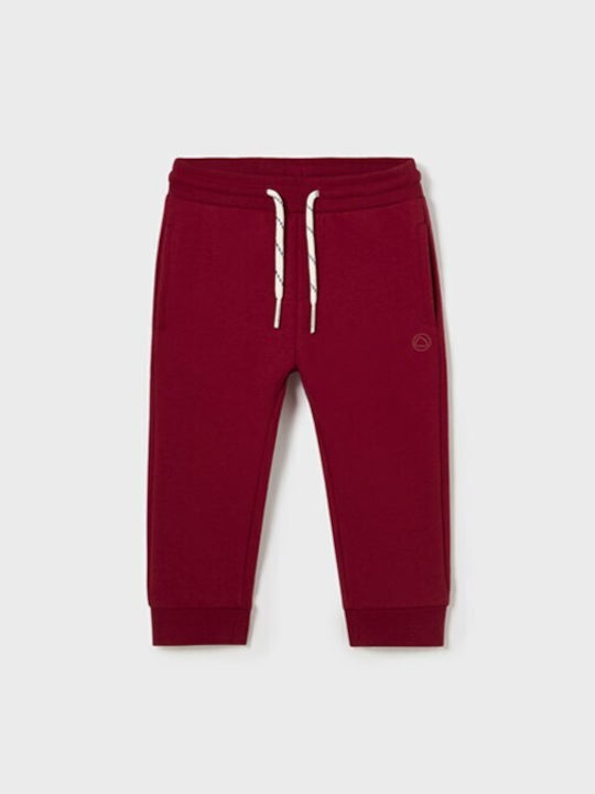 Mayoral Kids Sweatpants Red