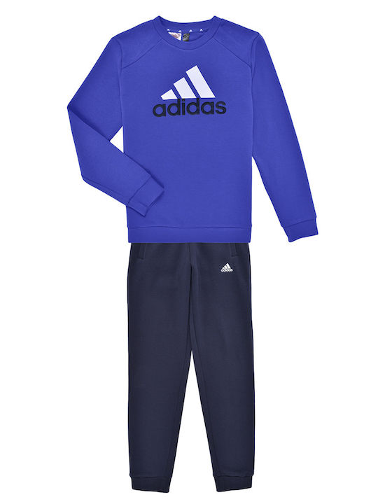 Adidas Copilăresc Set de pantaloni de trening Albastru marin