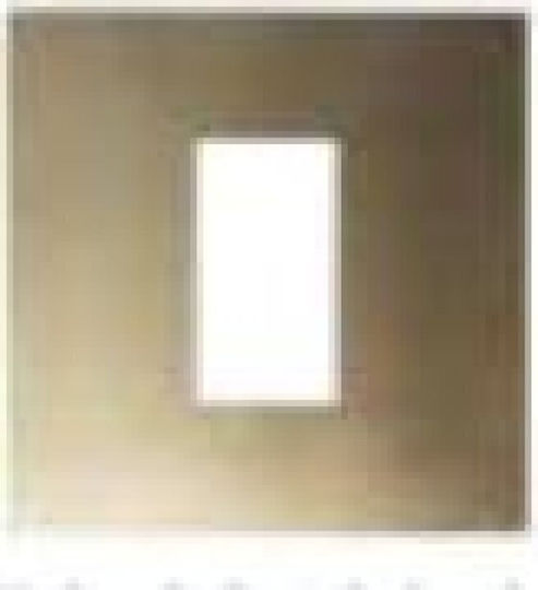 Lineme Switch Frame 1 Position in Gold Color 50-00420-9