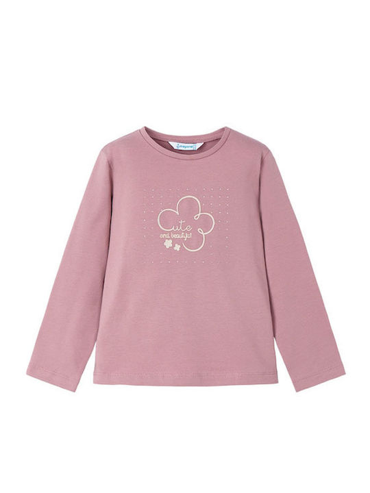 Mayoral Kinderhemd Langarm Rosa Basic