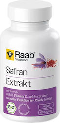 Raab Vitalfood Органични Шафран 60 Капсули