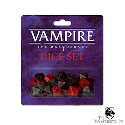 Vampire Masquerade New 5th Edition Dice Set