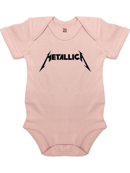 Koupakoupa Metallica Short-Sleeved Pink