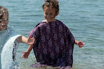 Joma Home Kids Beach Poncho Purple