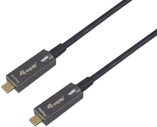 Equip USB 3.2 Cable USB-C Male - USB-C 60W PD Black 5m 119461