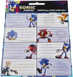 Gim Sonic Ετικέτες Τετραδίων 8τμχ