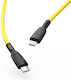 XO Q246a USB-C to Lightning Cable 27W Κίτρινο 1m (16.005.0368)