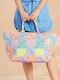 Noidinotte Fabric Beach Bag Multicolour