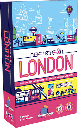 Board Game Next Station: London for 1-4 Players 8+ Years Old (EN) Pegasus Spiele