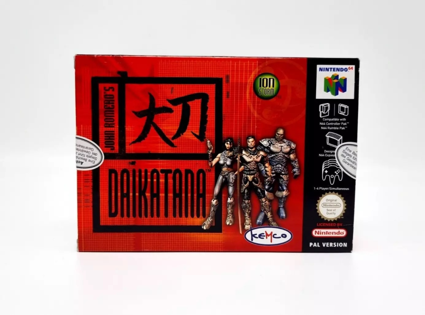 John Romero's: Daikatana N64 Game (Used)